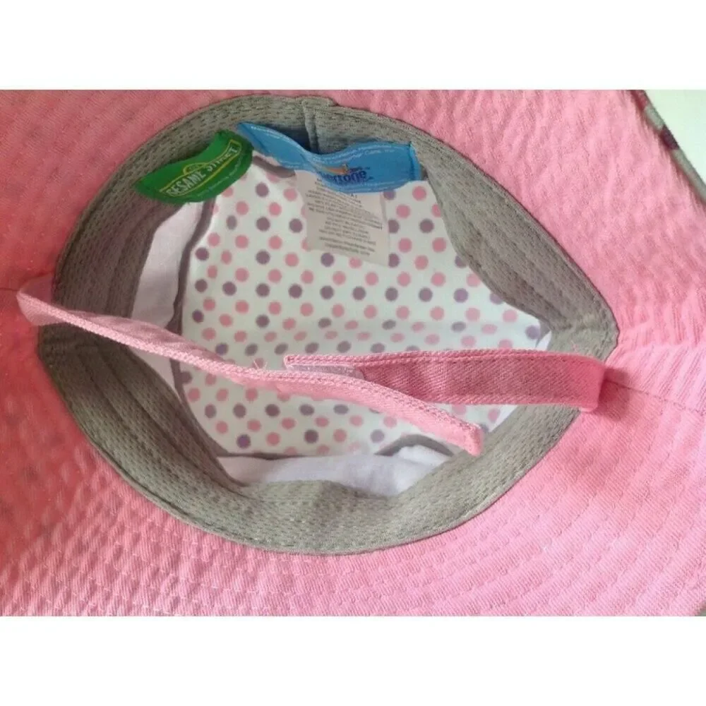 Sesame Street ABBY CADABBY Bucket Sun HAT Polka Dot Summer New One size